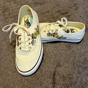 Floral mushroom vans